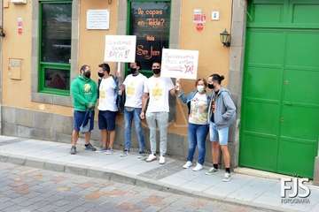 Trabajadores del Paco Artiles se concentran en San Juan y el Pacto de Telde se plantea volver a licitar su gestión/Francisco Javier Santana.
